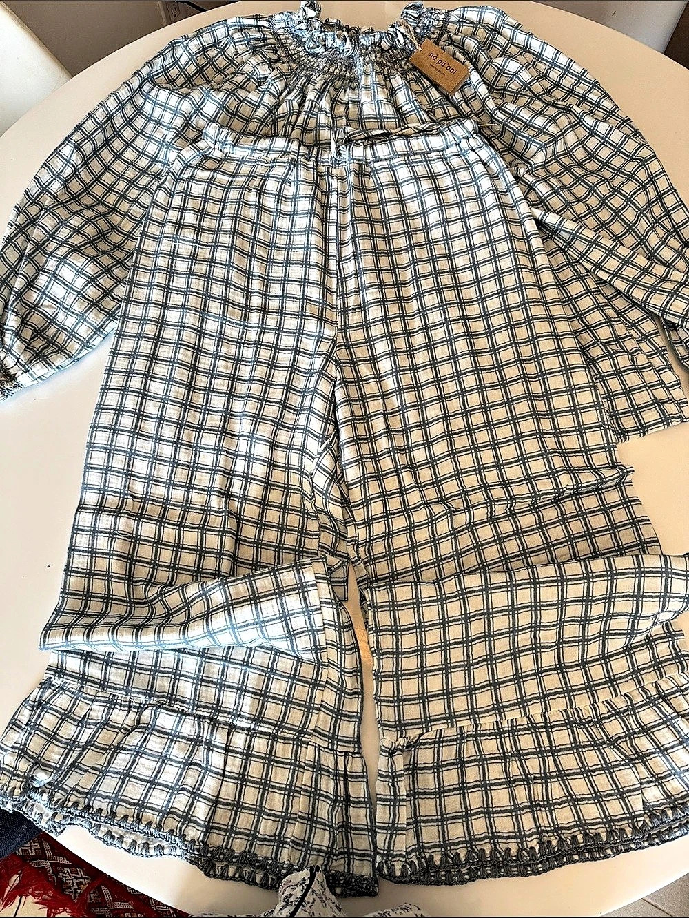 nà pāʻani nà pāʻani Plaid Set